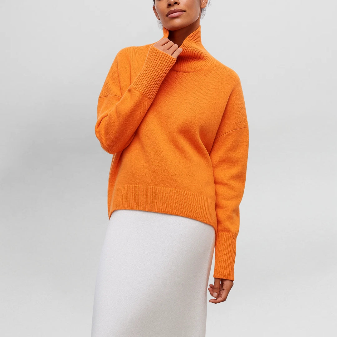 Stefanie™ | Turtleneck Knit Sweater