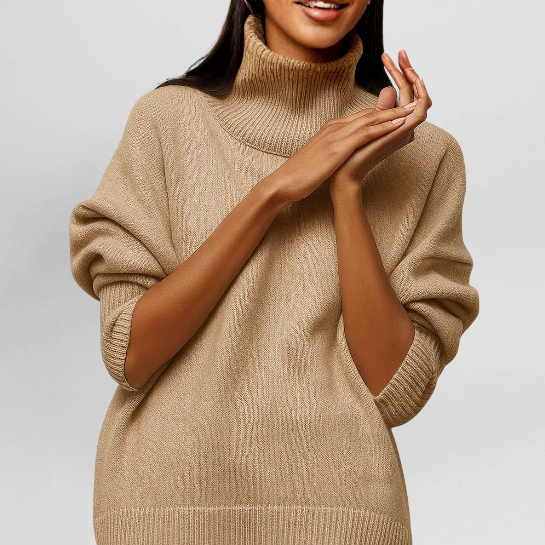 Stefanie™ | Turtleneck Knit Sweater