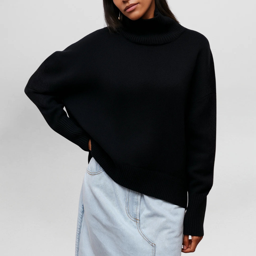 Stefanie™ | Turtleneck Knit Sweater
