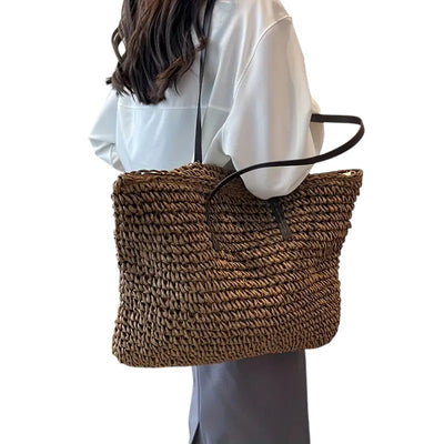 Natalie - Woven Tote Bag