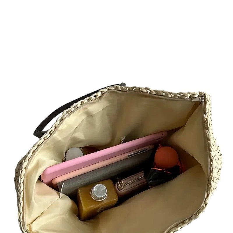 Natalie - Woven Tote Bag