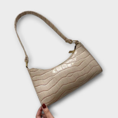 Sage - Shiny Leather Bag