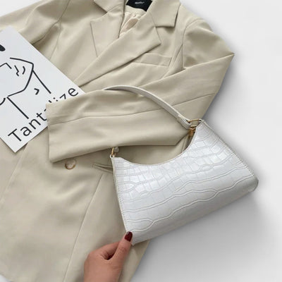 Sage - Shiny Leather Bag