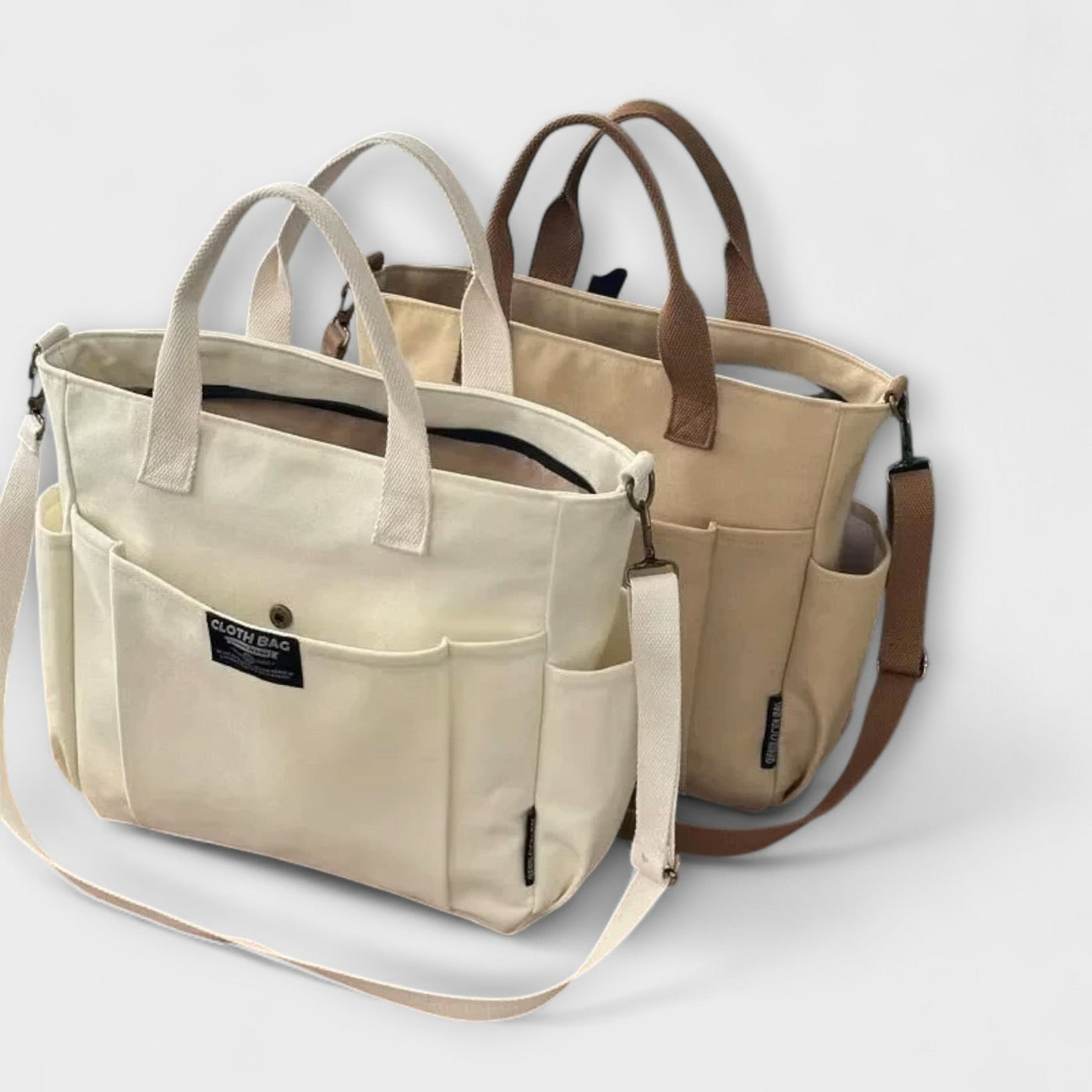 Sage - Minimalistic Canvas Tote Bag