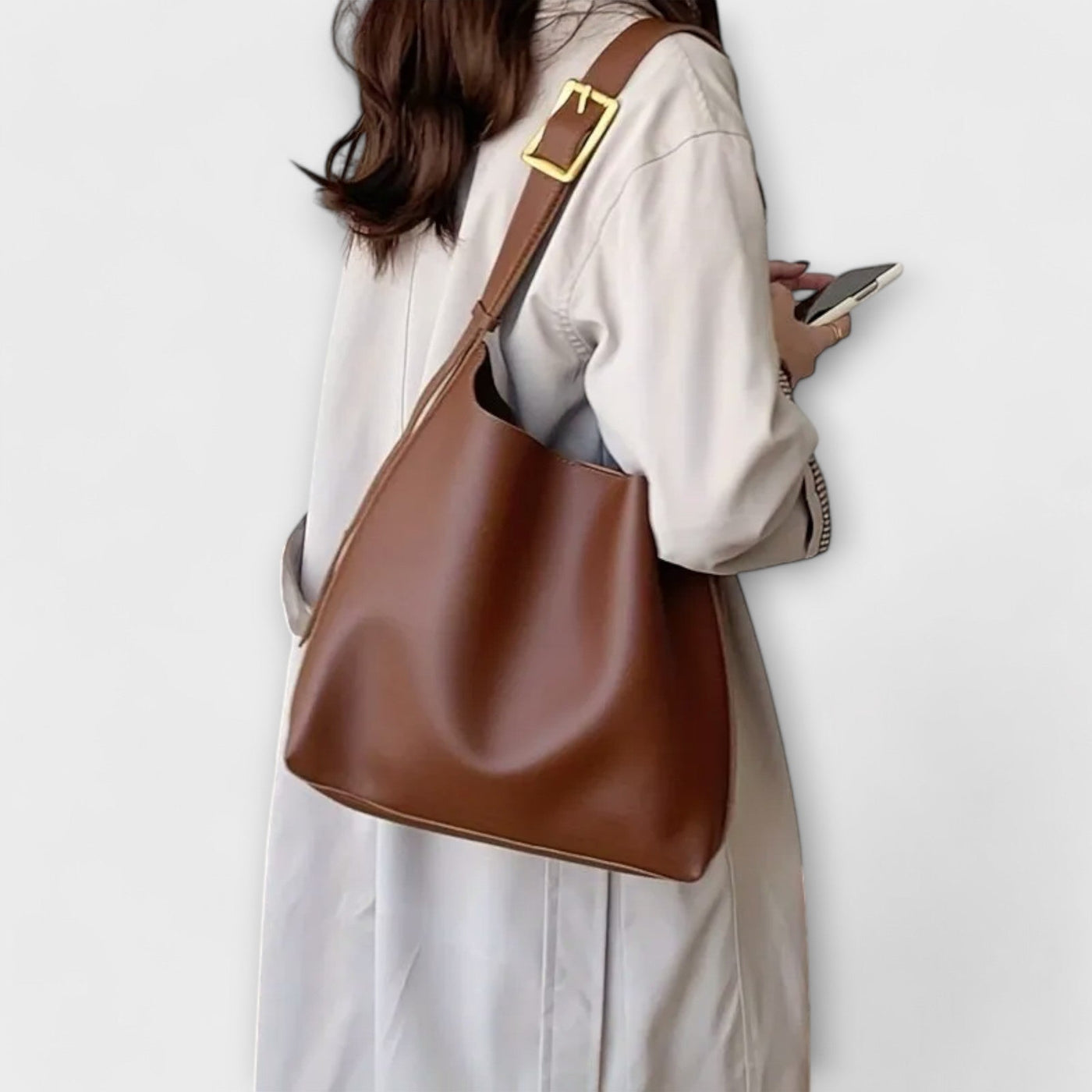 Evelyn – Elegant Leather Shoulder Bag