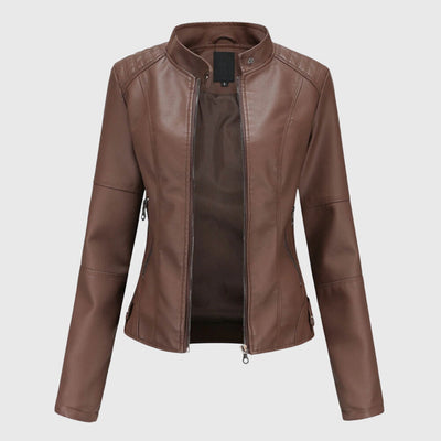 Giorgina™ - Stylish Leather Jacket for Women