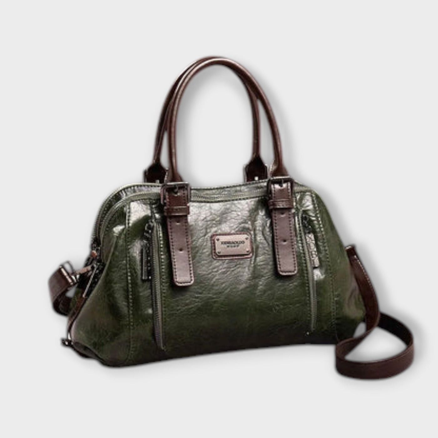 Sage - Elegant Vintage Shoulder Bag