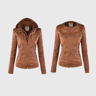 KAROLINE™ The stylish and unique leather jacket