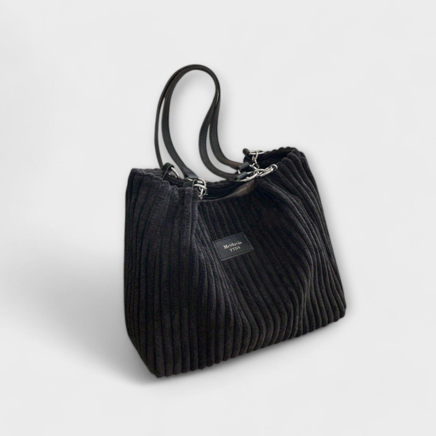 Patricia - Soft Cord Shoulder Bag